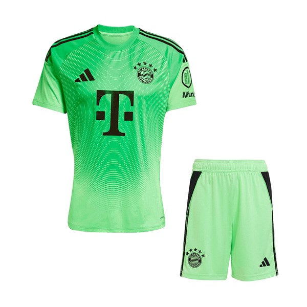 Camiseta Bayern Munich Portero Niño 2025-26 Verde
